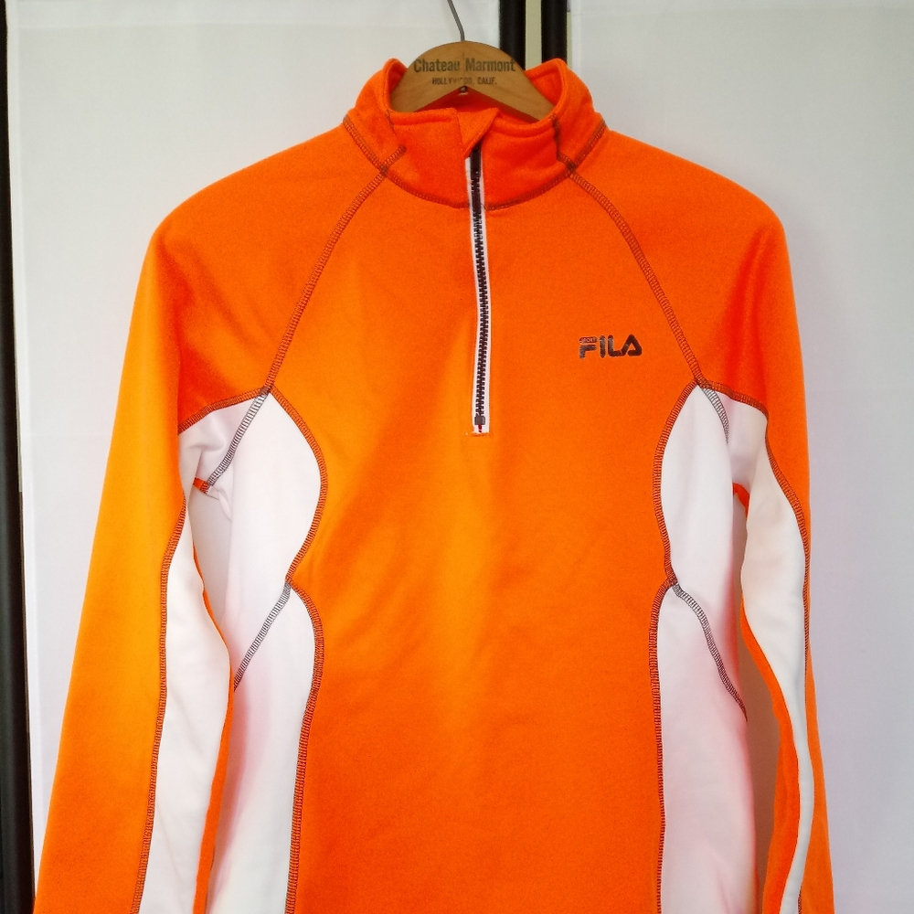 Fila athletic 1/4 zip long sleeve